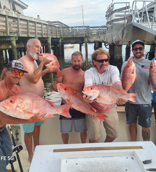 Snapper Fishing paradise found in Fernandina Beach